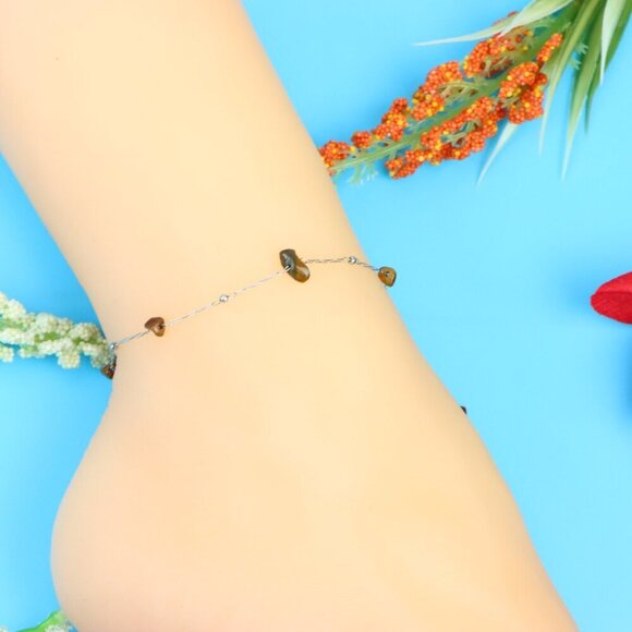 Elegant Handmade Anklet – Perfect for Women & Girls | Ideal Gift Option, DYC1706 - Picture 6 of 7